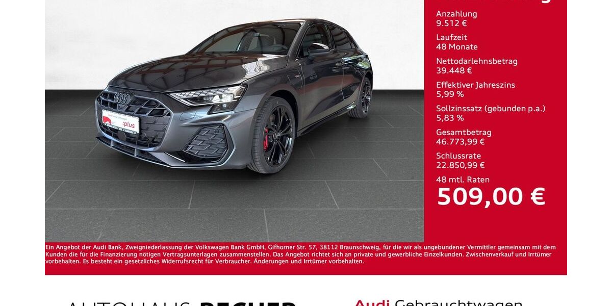 Audi A3 12.000 km 48.960 &euro; Wesel 46485