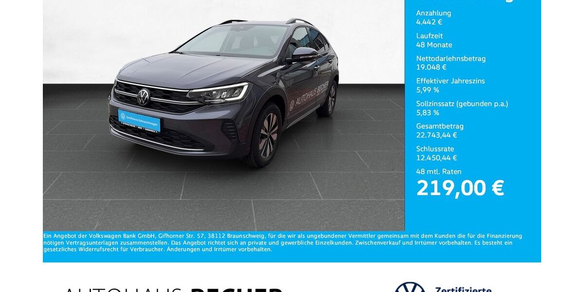 VW Taigo 10.798 km 23.490 &euro; Wesel 46485