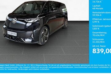 VW ID. Buzz 7.000 km 74.630 &euro; Wesel 46485