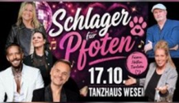 Schlager für Pfoten - mit Dirk Leandro, Sunny Hill, Sandra Maas u.v.a